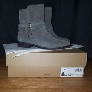 Mouse Kelby leather UGG boots